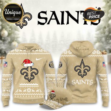 New Orleans Saints Christmas Limited Hoodie And Cap