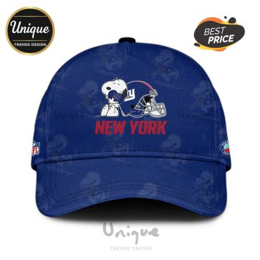 New York Giants NFL x Snoopy Hoodie And Cap