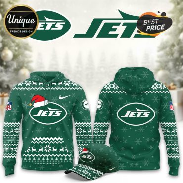 New York Jets Christmas Limited Hoodie And Cap