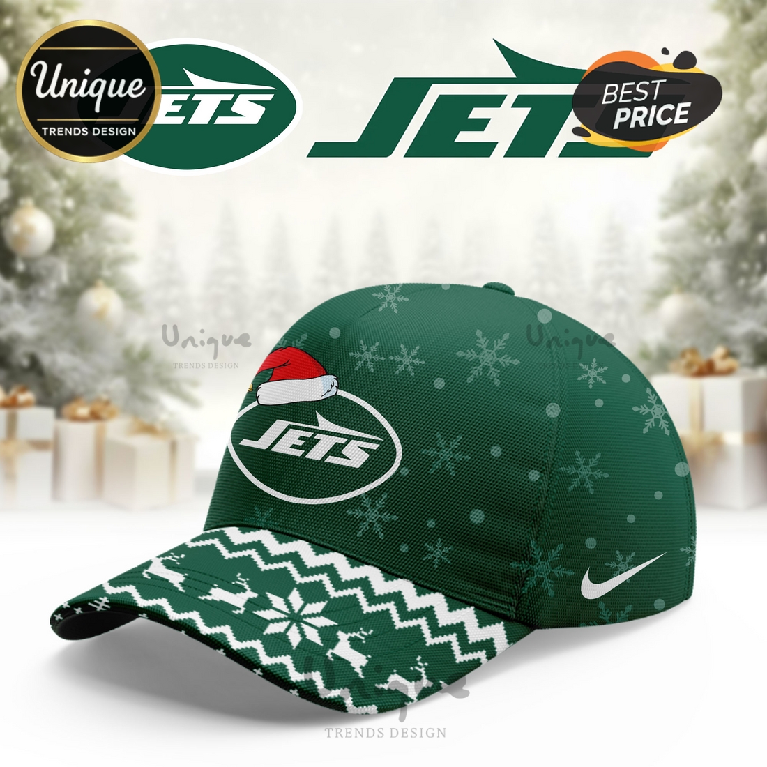 New York Jets Christmas Limited Hoodie And Cap New York Jets Christmas Limited Hoodie And Cap