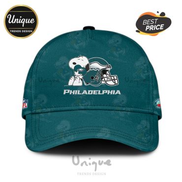 Philadelphia Eagles NFL x Snoopy Hoodie And Cap