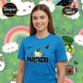 Carolina Panthers Hello Kitty St. Patrick's Day 3D Shirt