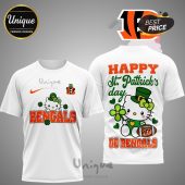 Cincinnati Bengals Hello Kitty St. Patrick's Day 3D Shirt