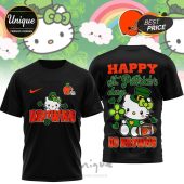 Cleveland Browns Hello Kitty St. Patrick's Day 3D Shirt