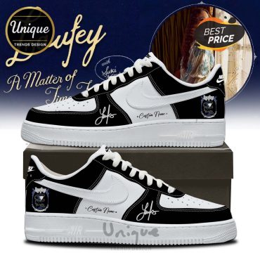 Custom Laufey’s A Matter Of Time Tour Air Force 1 Sneakers