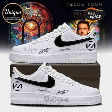 Custom Name Zedd Telos World Tour Nike Air Force 1