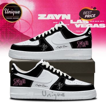 Custom Zayn Live in Las Vegas Signature Black Air Force 1