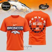 Denver Broncos Super Bowl 2026 3D shirt. Show your team pride!