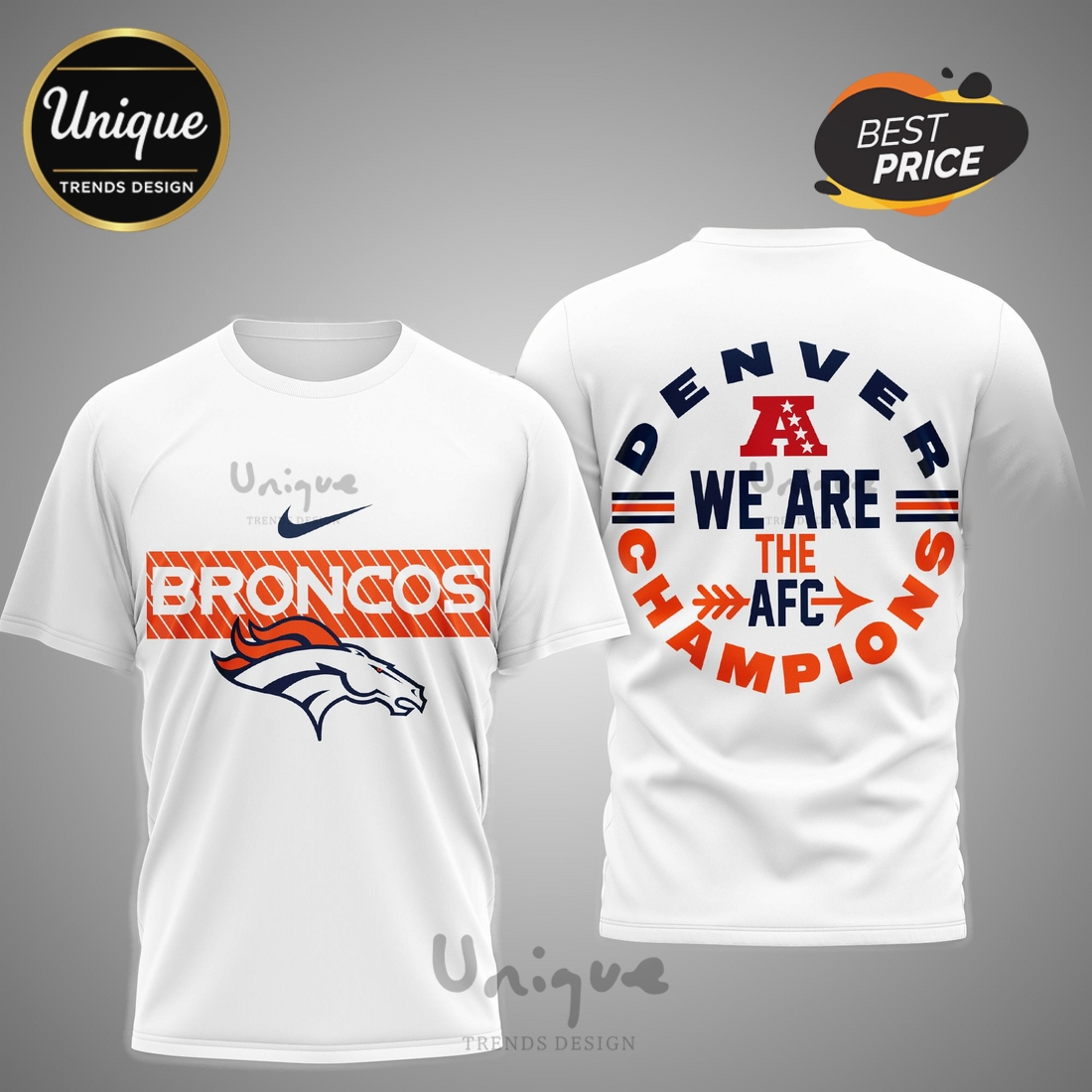 Denver Broncos Premium NFL 2026 Super Bowl 3D Shirt Denver Broncos Premium NFL 2026 Super Bowl 3D Shirt