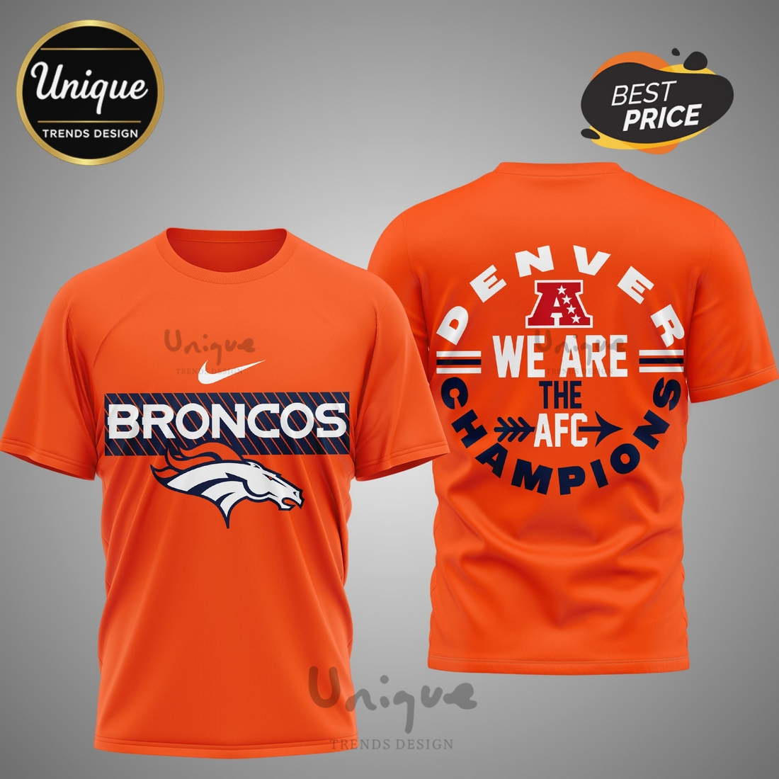 Denver Broncos Premium NFL 2026 Super Bowl 3D Shirt Denver Broncos Premium NFL 2026 Super Bowl 3D Shirt