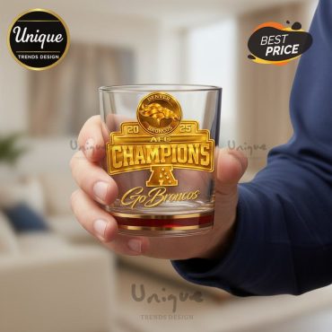 Denver Broncos Premium NFL 2026 Super Bowl Whiskey Glass