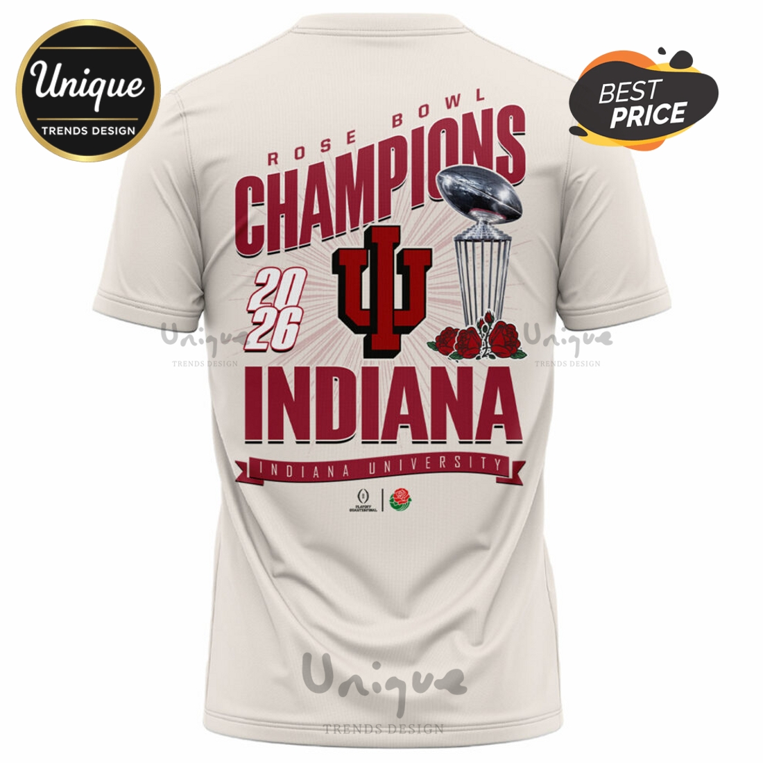 Indiana Hoosiers 2026 Sugar Bowl Champions Hoodie Indiana Hoosiers 2026 Sugar Bowl Champions Hoodie