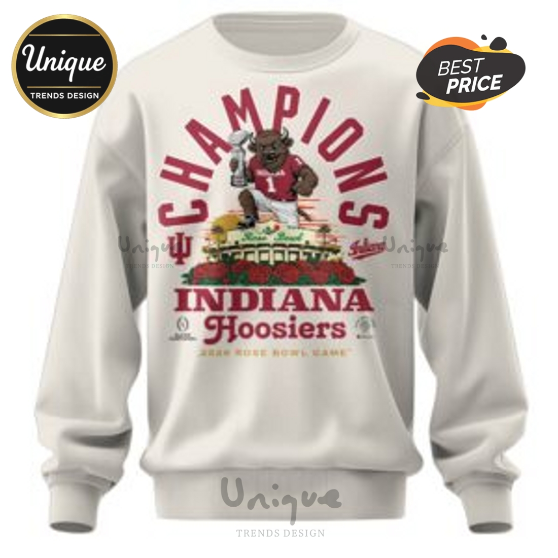 Indiana Hoosiers 2026 Sugar Bowl Champions Hoodie Indiana Hoosiers 2026 Sugar Bowl Champions Hoodie