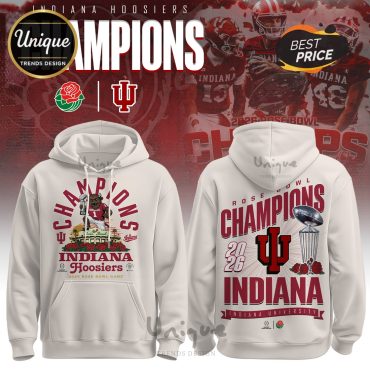 Indiana Hoosiers 2026 Sugar Bowl Champions Hoodie, Cap