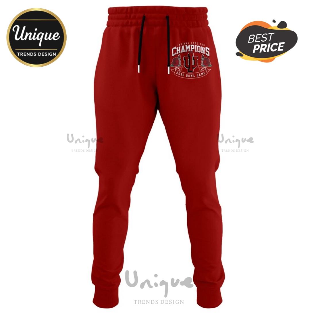 Indiana Hoosiers NCAA Sugar Bowl Champions Red Hoodie, Joggers Indiana Hoosiers NCAA Sugar Bowl Champions Red Hoodie, Joggers