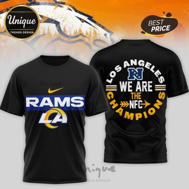 Los Angeles Rams Premium NFL 2026 Super Bowl 3D Shirt