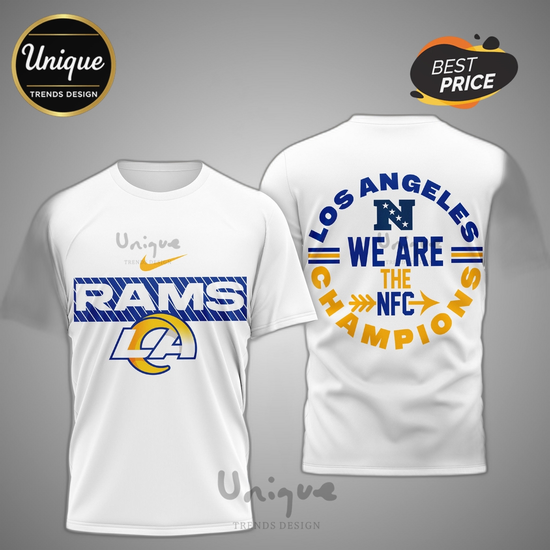 Los Angeles Rams Premium NFL 2026 Super Bowl 3D Shirt Los Angeles Rams Premium NFL 2026 Super Bowl 3D Shirt