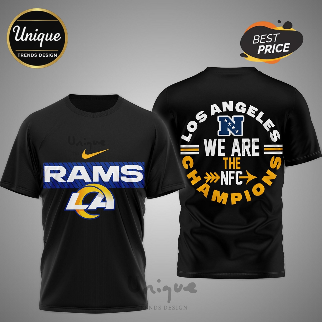 Los Angeles Rams Premium NFL 2026 Super Bowl 3D Shirt Los Angeles Rams Premium NFL 2026 Super Bowl 3D Shirt