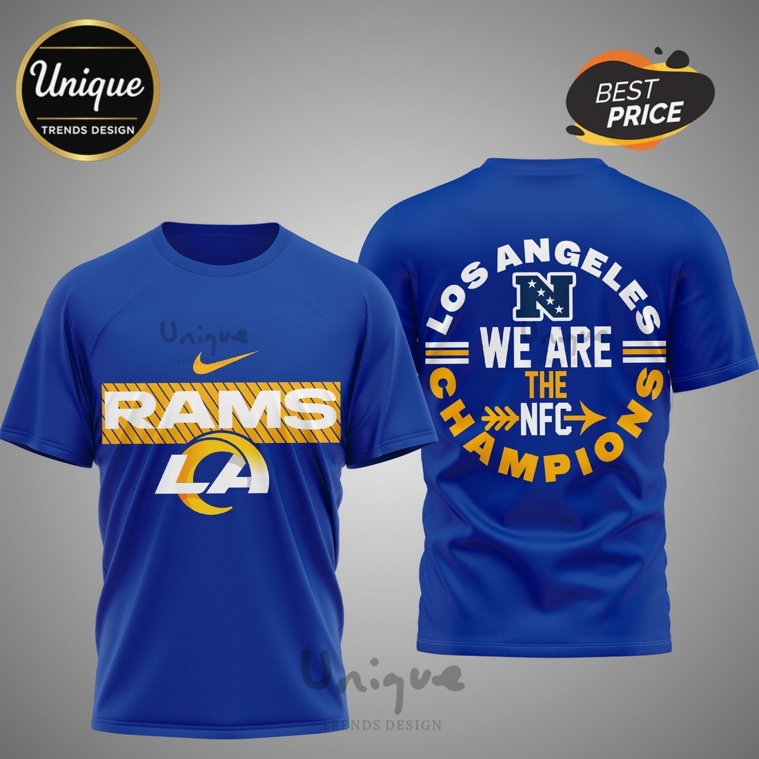 Los Angeles Rams Premium NFL 2026 Super Bowl 3D Shirt Los Angeles Rams Premium NFL 2026 Super Bowl 3D Shirt