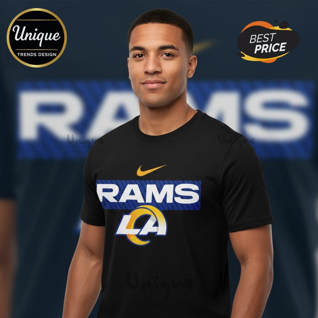 Los Angeles Rams Premium NFL 2026 Super Bowl 3D Shirt Los Angeles Rams Premium NFL 2026 Super Bowl 3D Shirt