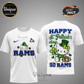 Los Angeles Rams Hello Kitty St. Patrick's Day 3D Shirt