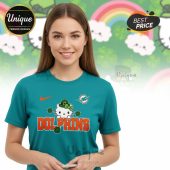 Miami Dolphins Hello Kitty St. Patrick's Day 3D shirt