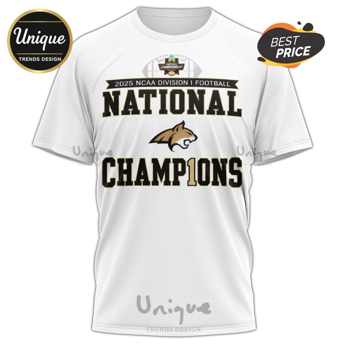 Montana State AFC North Division Champions White Hoodie Montana State AFC North Division Champions White Hoodie