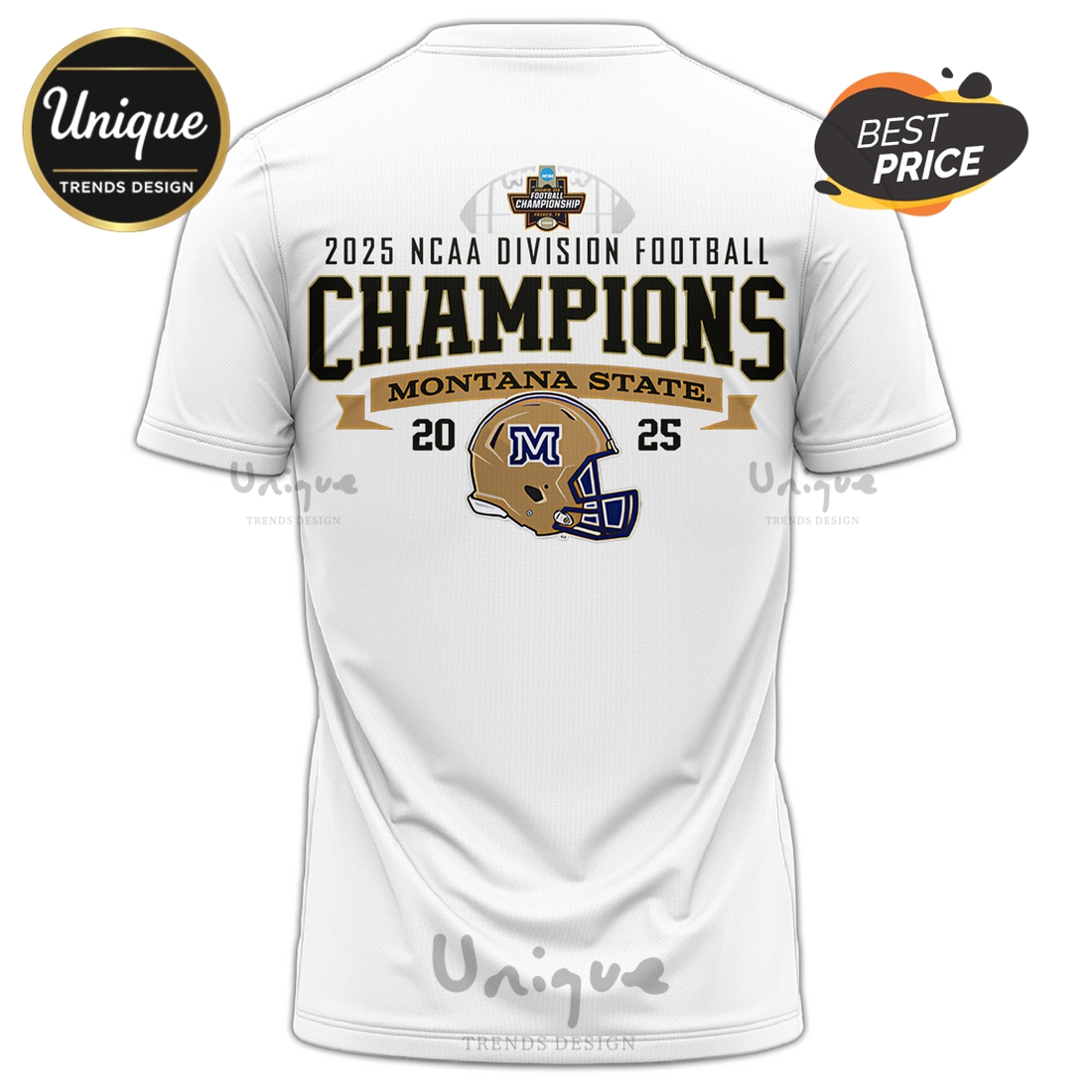 Montana State AFC North Division Champions White Hoodie Montana State AFC North Division Champions White Hoodie