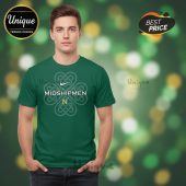 Navy Midshipmen St. Patrick's Day Shirt - Show your team pride with this lucky NCAA tee!