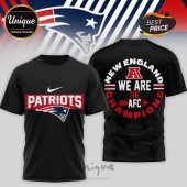 New England Patriots Super Bowl LXI 3D shirt. Commemorate the Patriots' potential 2026 Super Bowl victory with this unique 3D design.