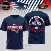 New England Patriots Super Bowl LXI Champions 3D Shirt 2026