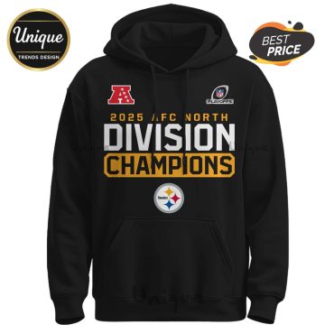 Pittsburgh Steelers AFC North Division Champions Hoodie, Joggers