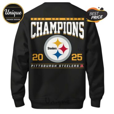 Pittsburgh Steelers AFC North Division Champions Zip Hoodie