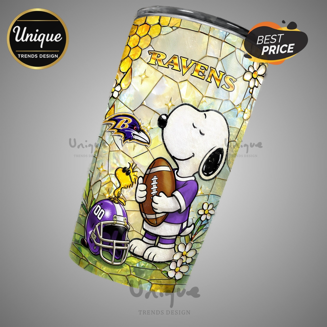Premium Baltimore Ravens NFL Snoopy Pride Tumbler Premium Baltimore Ravens NFL Snoopy Pride Tumbler