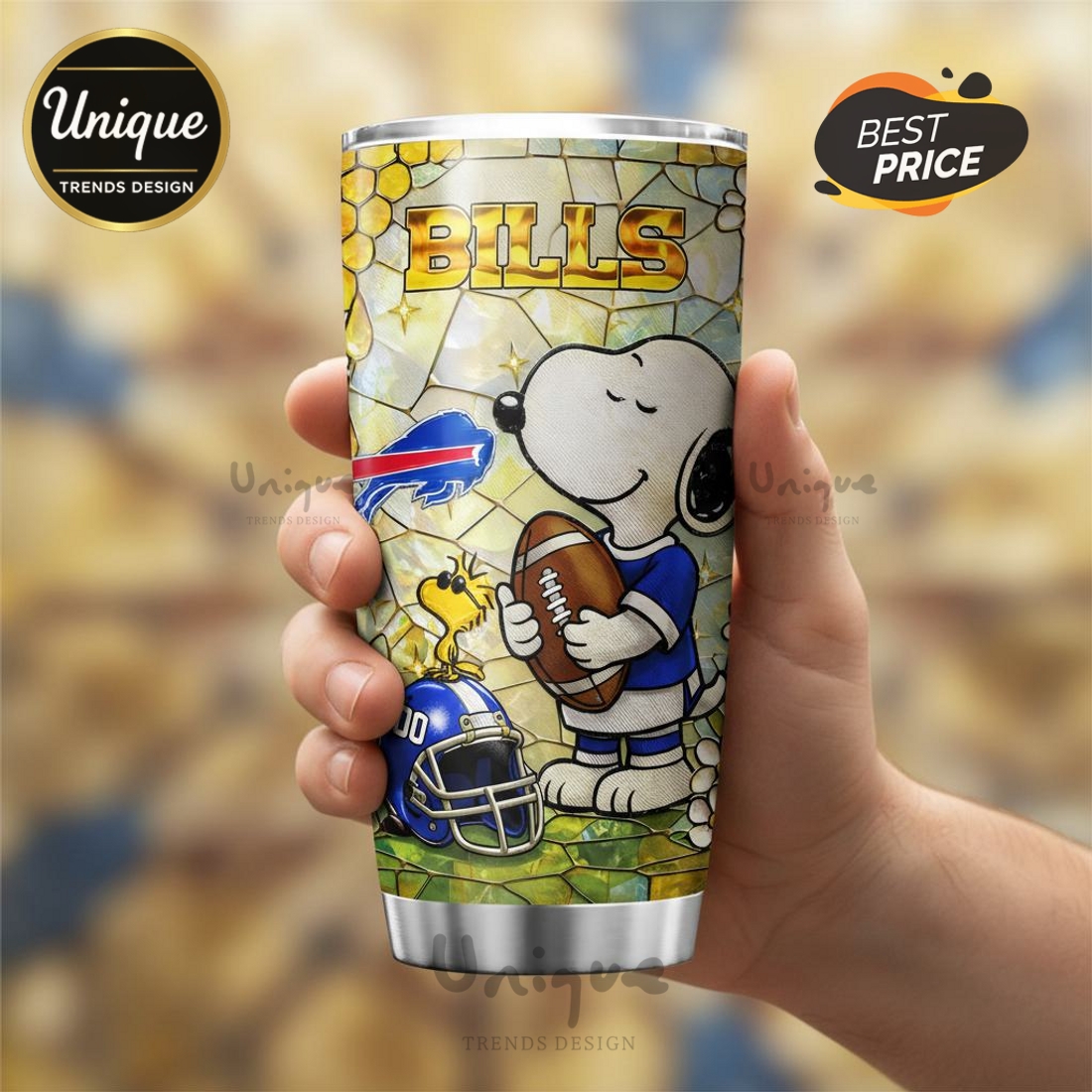 Premium Buffalo Bills NFL Snoopy Pride Tumbler Premium Buffalo Bills NFL Snoopy Pride Tumbler