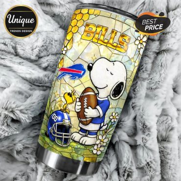 Premium  Buffalo Bills NFL Snoopy Pride Tumbler