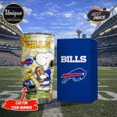 Buffalo Bills Snoopy Pride Tumbler - Show your team spirit in style!