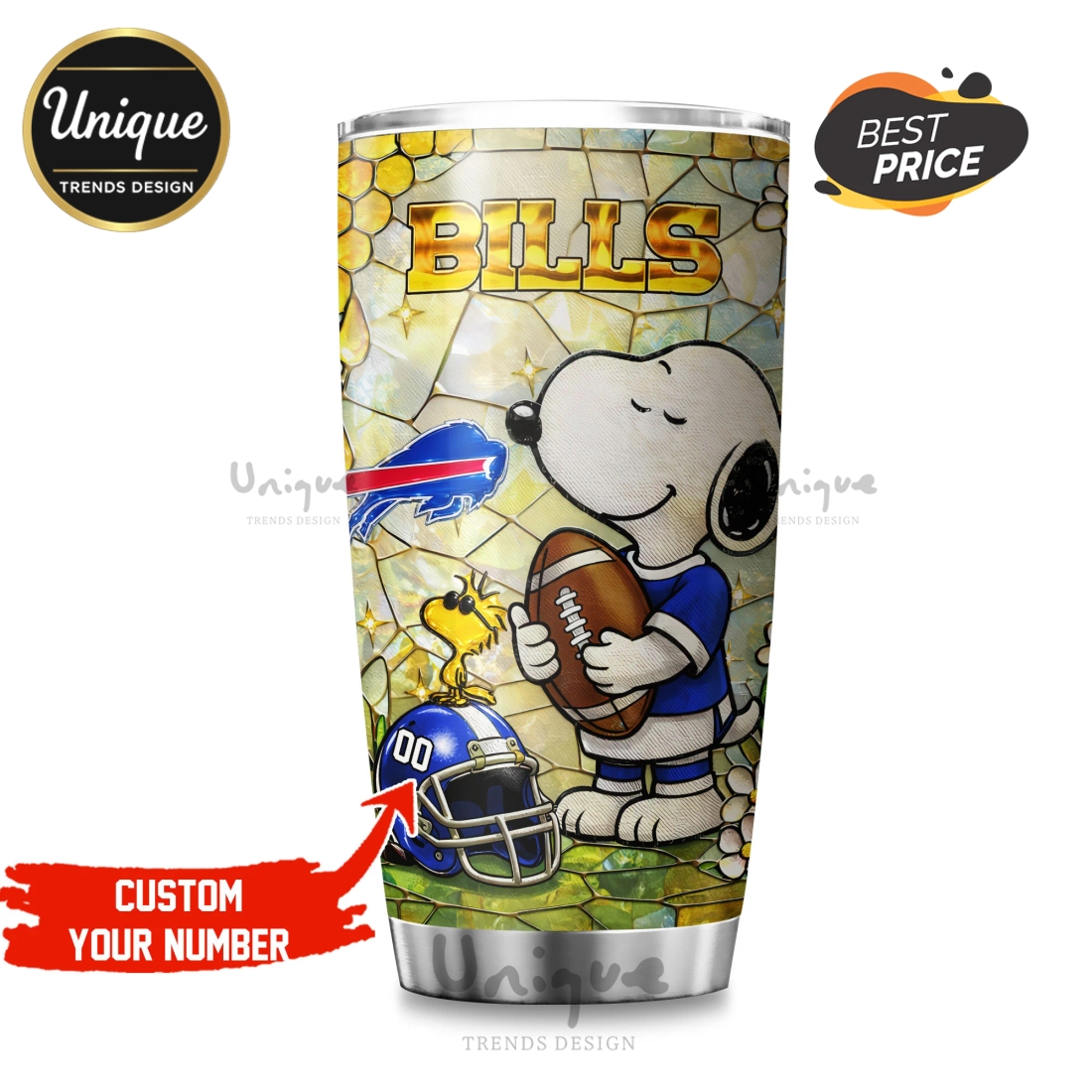 Premium Buffalo Bills NFL Snoopy Pride Tumbler Premium Buffalo Bills NFL Snoopy Pride Tumbler