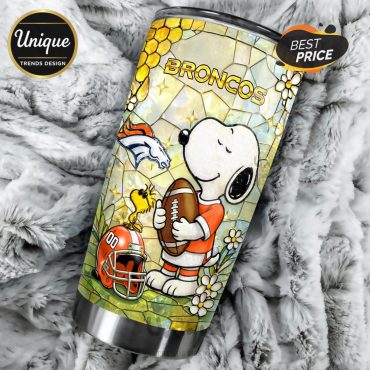Premium Denver Broncos NFL Snoopy Pride Tumbler
