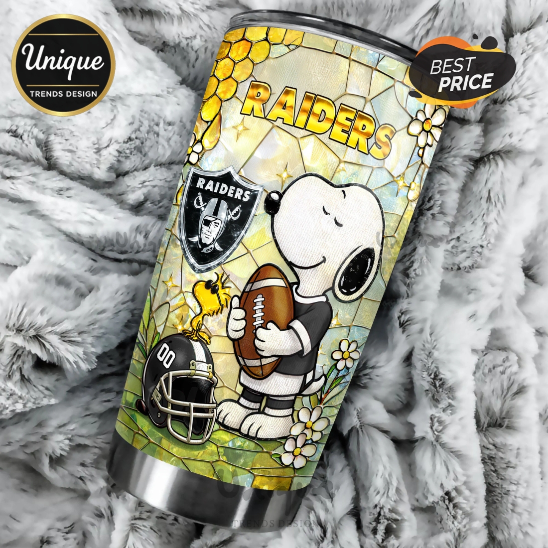 Premium Las Vegas Raiders NFL Snoopy Pride Tumbler Premium Las Vegas Raiders NFL Snoopy Pride Tumbler