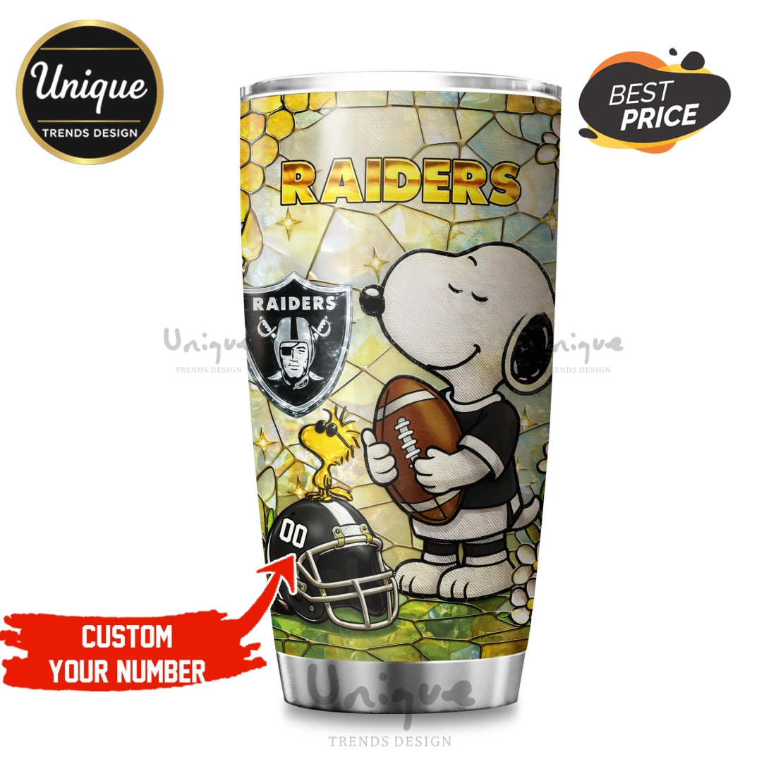 Premium Las Vegas Raiders NFL Snoopy Pride Tumbler Premium Las Vegas Raiders NFL Snoopy Pride Tumbler