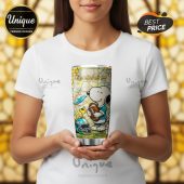 Miami Dolphins NFL Snoopy Pride Tumbler - Show your team spirit with Snoopy!