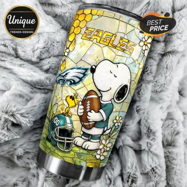 Premium Philadelphia Eagles NFL Snoopy Pride Tumbler