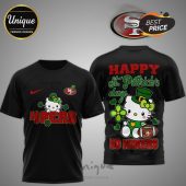 San Francisco 49ers Hello Kitty St. Patrick's Day 3D Shirt
