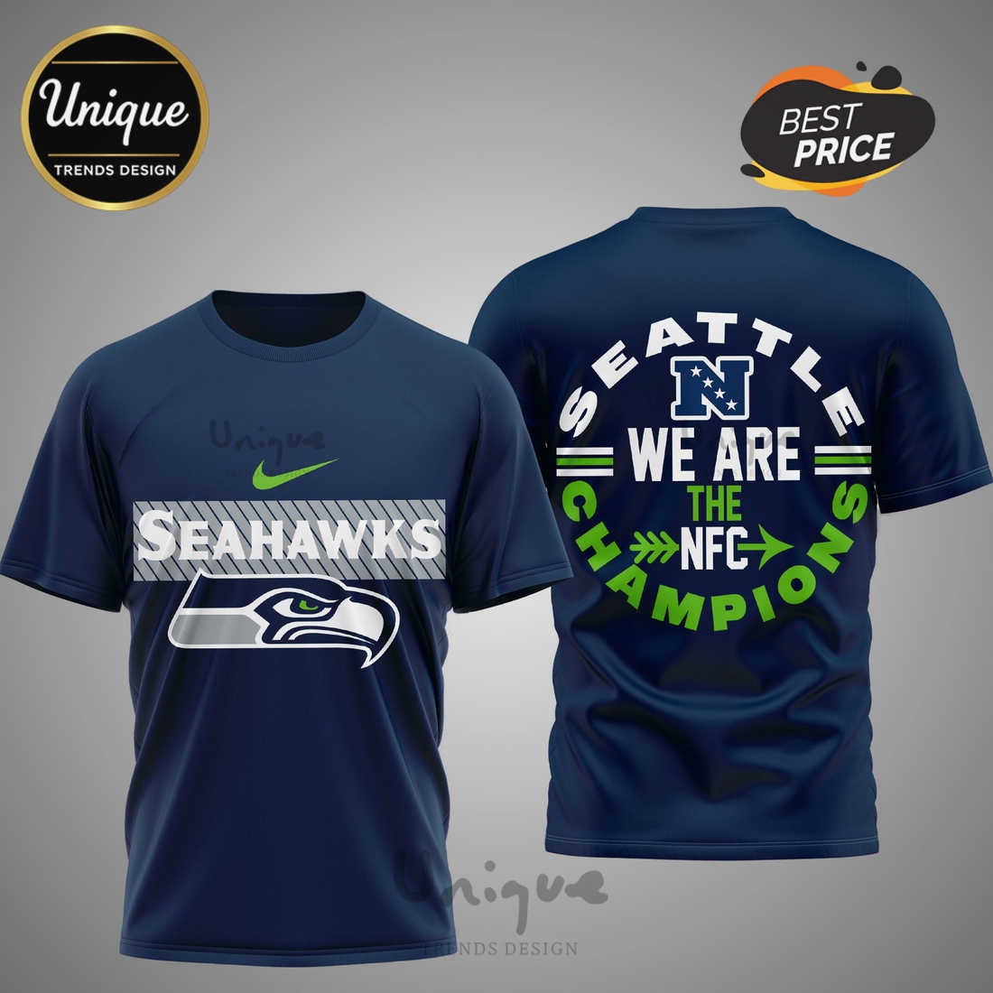 Seattle Seahawks Premium NFL 2026 Super Bowl 3D Shirt Seattle Seahawks Premium NFL 2026 Super Bowl 3D Shirt