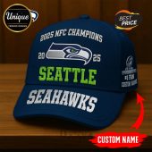 Seattle Seahawks 2026 Super Bowl LXI Classic Cap - Officially Licensed NFL Headwear