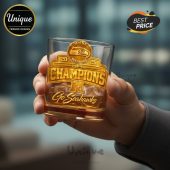 Seattle Seahawks Super Bowl LXI Whiskey Glass. Premium NFL glassware for the 2026 Super Bowl celebrating the Seahawks.