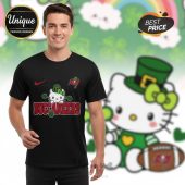 Tampa Bay Buccaneers Hello Kitty St. Patrick's Day 3D Shirt - Celebrate in style!