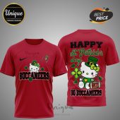 Tampa Bay Buccaneers Hello Kitty St. Patrick's Day 3D Shirt