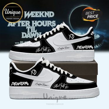 The Weeknd After Hours Till Dawn Tour Black Air Force 1